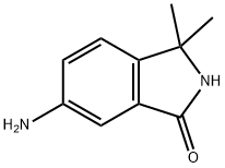 6-aMino-2,3-dihydro-3,3-diMethyl-1H-Isoindol-1-one, 1214900-71-6, 結(jié)構(gòu)式