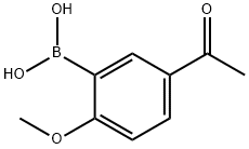 5-Acetyl-2-methoxyphenylboronic acid Struktur