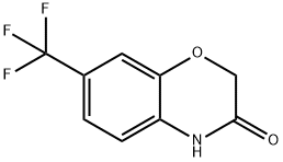 7-Trifluoromethyl-4H-benzo[1,4]oxazin-3-one Struktur