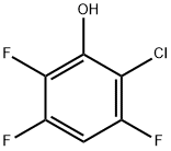 2-CHLORO-3,5,6-TRIFLUOROPHENOL Struktur