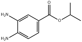 Benzoic acid, 3,4-diamino-, 1-methylethyl ester (9CI) Struktur