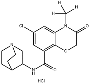 AZASETRON-D3, HYDROCHLORIDE Struktur