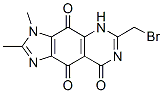 3H-Imidazo[4,5-g]quinazoline-4,8,9(5H)-trione,  6-(bromomethyl)-2,3-dimethyl-  (9CI) Struktur