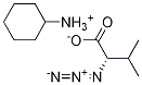 (S)-2-AZIDO ISOVALERIC ACID CYCLOHEXYLAMMONIUM SALT 結(jié)構(gòu)式