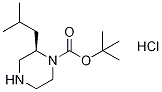 (R)-1-N-BOC-2-ISOBUTYLPIPERAZINE-HCl Struktur