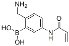 5-Acrylamido-2-(aminomethyl)phenylboronic acid Struktur