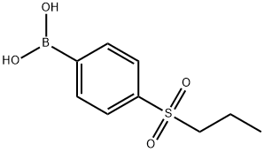 4-(Propylsulfonyl)phenylboronic acid Struktur