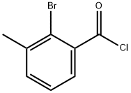 2-Bromo-3-methylbenzoyl chloride Struktur