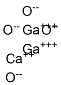 calcium digallium tetraoxide Struktur