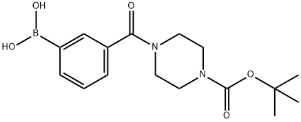 3-(4-(tert-Butoxycarbonyl)piperazine-1-carbonyl)phenylboronic acid price.