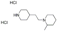 2-Methyl-1-[2-(4-piperidinyl)ethyl]piperidinedihydrochloride Struktur