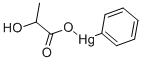 (LACTOYLOXY)PHENYLMERCURY Struktur