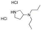 N,N-Dipropyl-3-pyrrolidinamine dihydrochloride Struktur