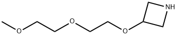 3-Azetidinyl 2-(2-methoxyethoxy)ethyl ether Struktur