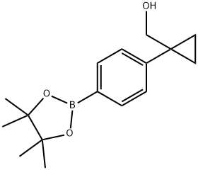 (1-(4-(4,4,5,5-tetraMethyl-1,3,2-dioxaborolan-2-yl)phenyl)cyclopropyl)Methanol