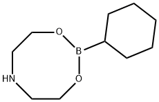 CYCLOHEXYLBORONIC ACID DIETHANOLAMINE ESTER Struktur