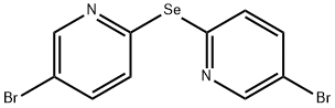 bis(5-bromo-2-pyridyl) selenide Struktur