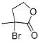 (+/-)-alpha-bromo-alpha-methyl-gamma-butyrolactone Struktur