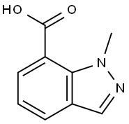 1-Methyl-1H-indazole-7-carboxylic acid Structure