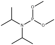 DIMETHYL N,N-DIISOPROPYLPHOSPHORAMIDITE Structure