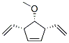 Cyclopentene, 3,5-diethenyl-4-methoxy-, (3alpha,4alpha,5alpha)- (9CI) Struktur