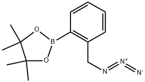 2-(AzidoMethyl)benzeneboronic acid pinacol ester, 95% Struktur