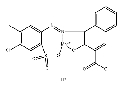 Pigment Red 52:2 Struktur