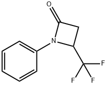 1-Phenyl-4-(trifluoroMethyl)azetidin-2-one Struktur