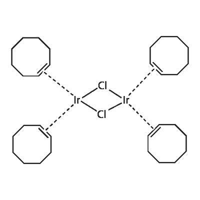 BIS(CYCLOOCTENE)IRIDIUM(I) CHLORIDE, DIMER Struktur