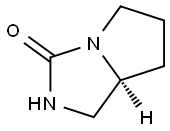 (S)-TETRAHYDRO-1H-PYRROLO[1,2-C]IMIDAZOL-3(2H)-ONE Struktur