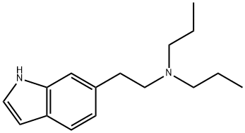 6-(2-(di-n-propylamino)ethyl)indole Struktur