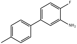 [1,1'-Biphenyl]-3-aMine, 4-fluoro-4'-Methyl- Struktur