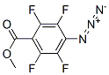 methyl 4-azido-2,3,5,6-tetrafluorobenzoate Struktur