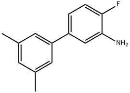 [1,1'-Biphenyl]-3-aMine, 4-fluoro-3',5'-diMethyl- Struktur