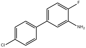 [1,1'-Biphenyl]-3-aMine, 4'-chloro-4-fluoro- Struktur