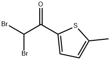 2,2-DibroMo-1-(5-Methyl-thiophen-2-yl)-ethanone Struktur