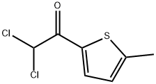 Ethanone, 2,2-dichloro-1-(5-methyl-2-thienyl)- (9CI) Struktur