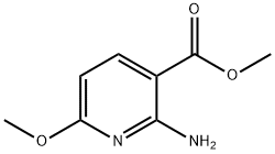 METHYL 2-AMINO-6-METHOXYPYRIDINE-3-CARBOXYLATE Structure