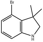 4-BroMo-3,3-diMethylindoline Struktur