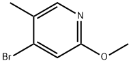 Pyridine, 4-broMo-2-Methoxy-5-Methyl- Struktur