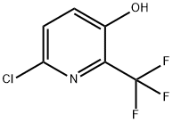 6-Chloro-2-trifluoromethyl-pyridin-3-ol Struktur