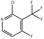 2-Chloro-4-fluoro-3-(trifluoromethyl)pyridine Struktur