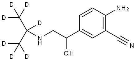 Cimaterol-d7 Struktur