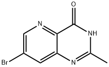 7-Bromo-2-methylpyrido[3,2-d]pyrimidin-4-ol Struktur