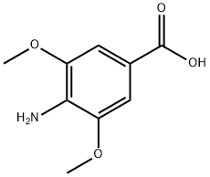 4-AMINO-3,5-DIMETHOXYBENZOIC ACID Struktur