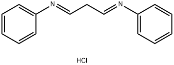 MALONALDEHYDE DIANILIDE HYDROCHLORIDE Struktur