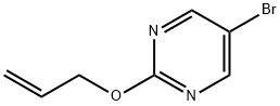 2-allyloxy-5-bromopyrimidine Struktur