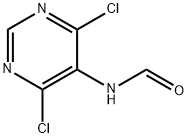 N-(4,6-DICHLORO-PYRIMIDIN-5-YL)-FORMAMIDE Struktur