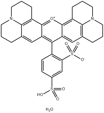 SULFORHODAMINE 101 HYDRATE Struktur