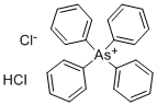 TETRAPHENYLARSONIUM CHLORIDE HYDROCHLORIDE Structure